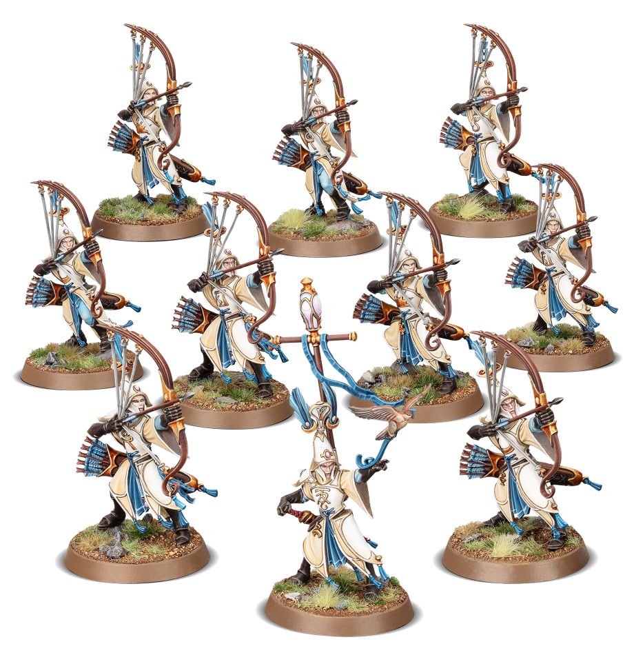Warhammer Age of Sigmar : Lumineth Realm-lords - Vanari Auralan Sentinels